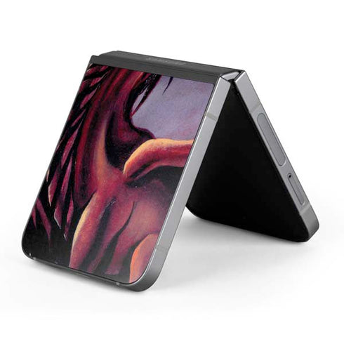 Ruth Thompson Red Dragon by Ruth Thompson Galaxy Z Flip6 Skin