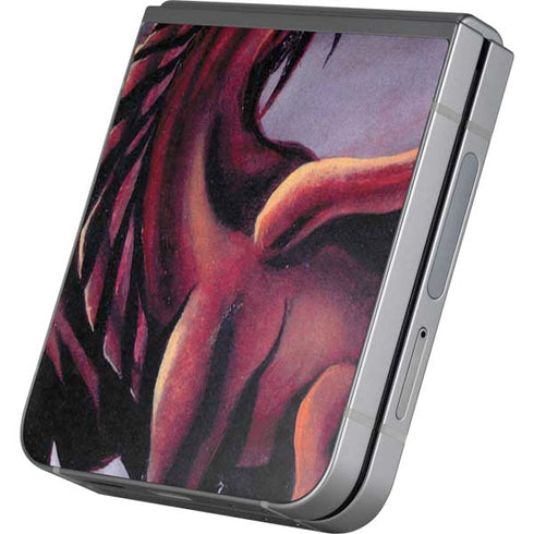 Ruth Thompson Red Dragon by Ruth Thompson Galaxy Z Flip6 Skin