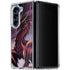 Ruth Thompson Red Dragon by Ruth Thompson Galaxy Z Fold5 5G Clear Case