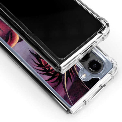 Ruth Thompson Red Dragon by Ruth Thompson Galaxy Z Fold5 5G Clear Case