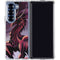 Ruth Thompson Red Dragon by Ruth Thompson Galaxy Z Fold6 Clear Case