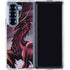 Ruth Thompson Red Dragon by Ruth Thompson Galaxy Z Fold6 Clear Case