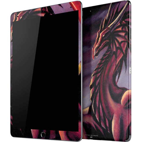 Ruth Thompson Red Dragon by Ruth Thompson iPad Skins