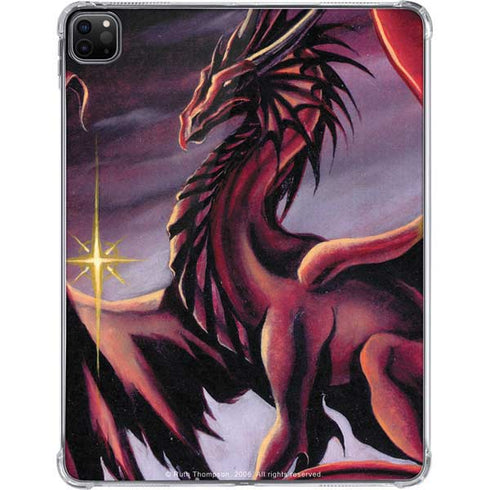 Ruth Thompson Red Dragon by Ruth Thompson iPad Pro 11in (2024) Clear Case