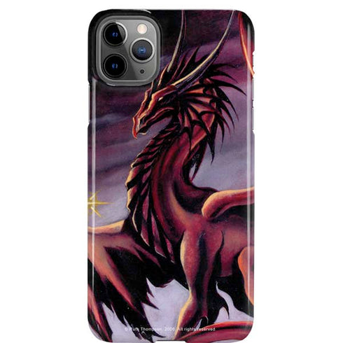 Ruth Thompson Red Dragon by Ruth Thompson iPhone Cases