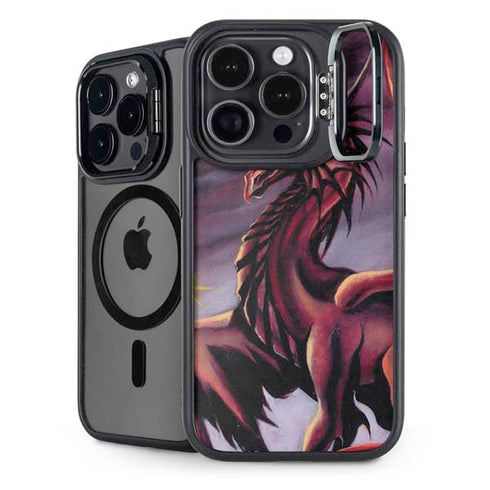 Ruth Thompson Red Dragon by Ruth Thompson iPhone 13 Pro Kickstand Case