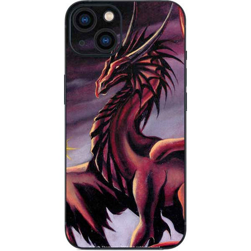 Ruth Thompson Red Dragon by Ruth Thompson iPhone Skins