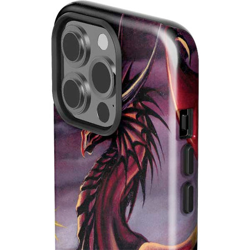 Ruth Thompson Red Dragon by Ruth Thompson iPhone 15 Pro Impact Case