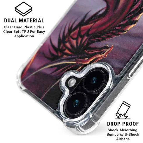 Ruth Thompson Red Dragon by Ruth Thompson iPhone 16 MagSafe Case