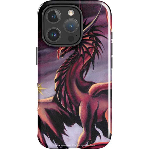 Ruth Thompson Red Dragon by Ruth Thompson iPhone 16 Pro Max Impact Case