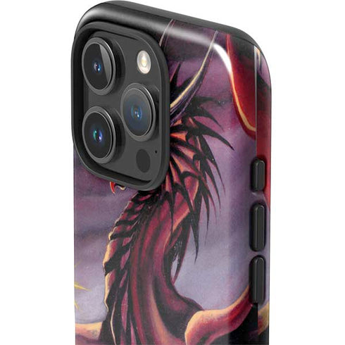 Ruth Thompson Red Dragon by Ruth Thompson iPhone 16 Pro Max Impact Case