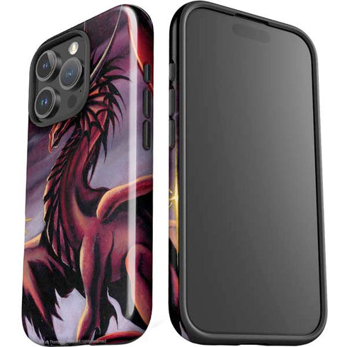 Ruth Thompson Red Dragon by Ruth Thompson iPhone 16 Pro Max Impact Case
