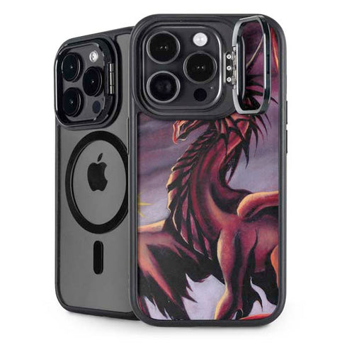 Ruth Thompson Red Dragon by Ruth Thompson iPhone 16 Pro Max Kickstand Case