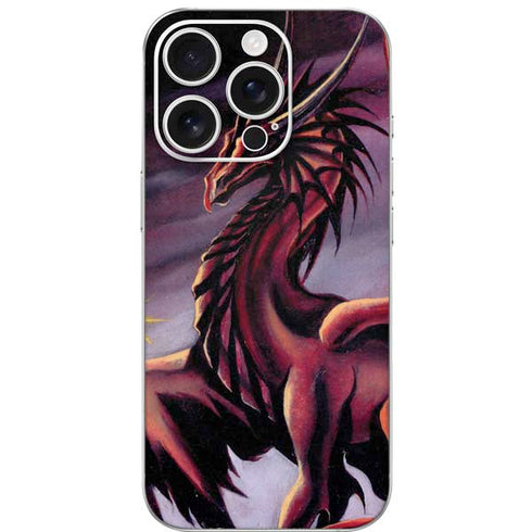 Ruth Thompson Red Dragon by Ruth Thompson iPhone 16 Pro Skin