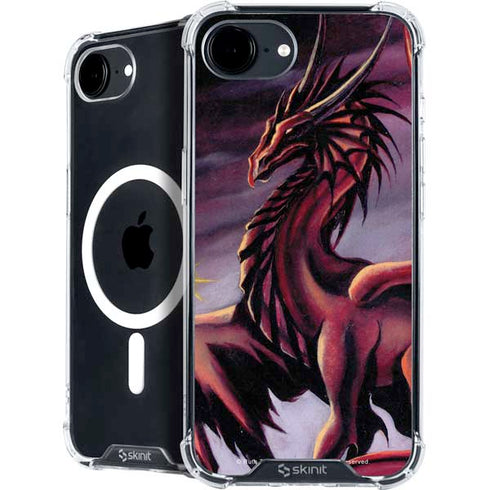 Ruth Thompson Red Dragon by Ruth Thompson iPhone 16e MagSafe Case