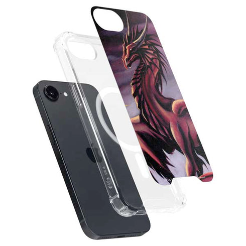 Ruth Thompson Red Dragon by Ruth Thompson iPhone 16e MagSafe Case