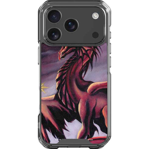 Ruth Thompson Red Dragon by Ruth Thompson iPhone 18 Pro Clear Case