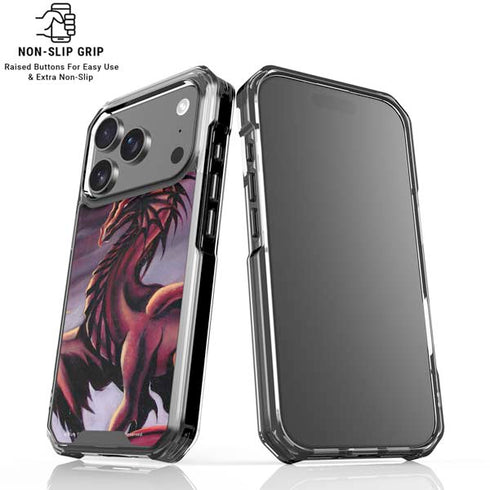 Ruth Thompson Red Dragon by Ruth Thompson iPhone 18 Pro Clear Case