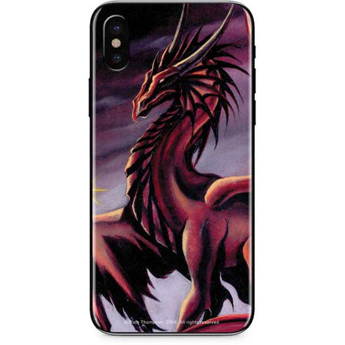 Ruth Thompson Red Dragon by Ruth Thompson iPhone XS Max Skin