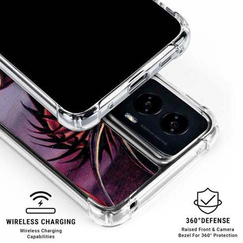 Ruth Thompson Red Dragon by Ruth Thompson Moto G Power 5G (2024) Clear Case