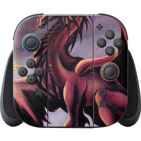 Ruth Thompson Red Dragon by Ruth Thompson Nintendo Skins
