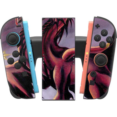 Ruth Thompson Red Dragon by Ruth Thompson Nintendo Switch 2 (2025) Joy-Con Controller Skin