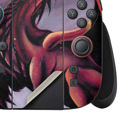 Ruth Thompson Red Dragon by Ruth Thompson Nintendo Switch 2 (2025) Joy-Con Controller Skin
