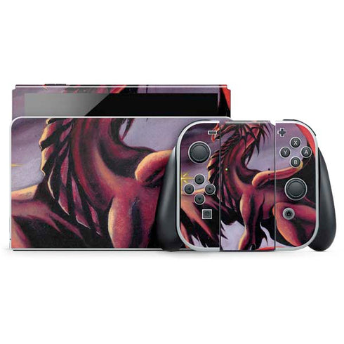 Ruth Thompson Red Dragon by Ruth Thompson Nintendo Skins