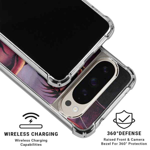 Ruth Thompson Red Dragon by Ruth Thompson Pixel 9/9 Pro Clear Case