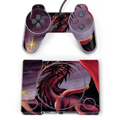 Ruth Thompson Red Dragon by Ruth Thompson PlayStation Classic Bundle Skin