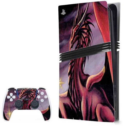 Ruth Thompson Red Dragon by Ruth Thompson PS5 Pro Bundle Skin