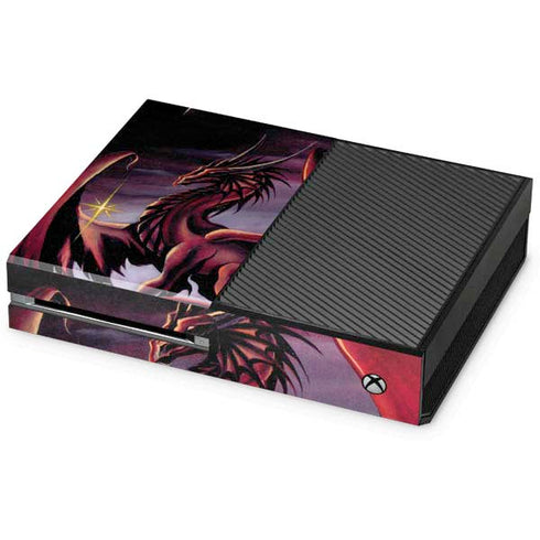 Ruth Thompson Red Dragon by Ruth Thompson Xbox One Console Skin