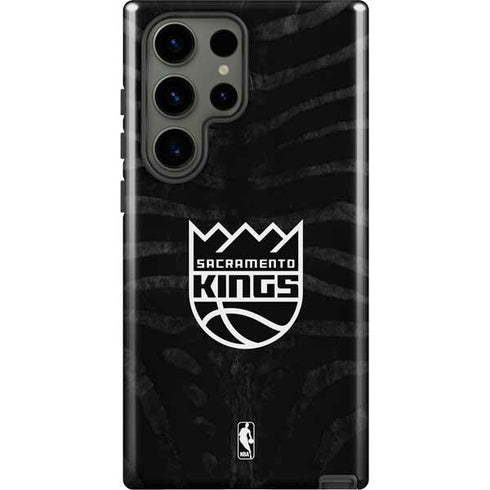 NBA Sacramento Kings Animal Print Galaxy S23 Ultra Pro Case