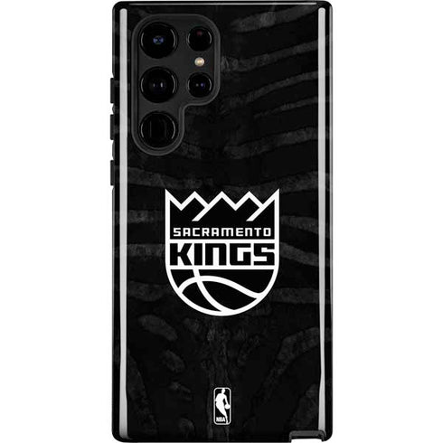 NBA Sacramento Kings Animal Print Galaxy S25 Ultra Impact Case