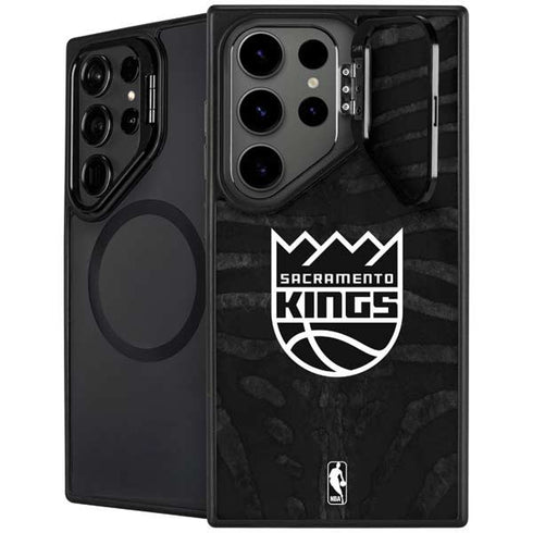 NBA Sacramento Kings Animal Print Galaxy Cases