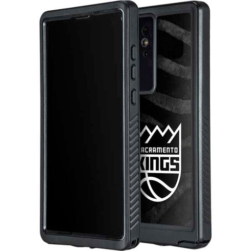 NBA Sacramento Kings Animal Print Galaxy S24 Ultra Waterproof Case