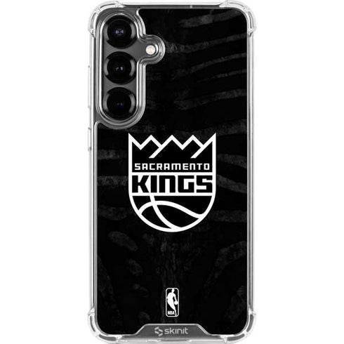 NBA Sacramento Kings Animal Print Galaxy S26 Clear Case