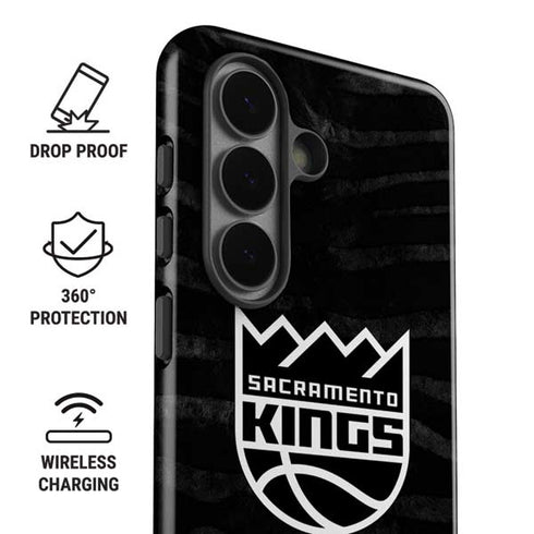 NBA Sacramento Kings Animal Print Galaxy S26 Impact Case