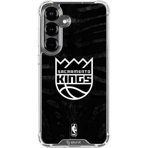 NBA Sacramento Kings Animal Print Galaxy S26 Plus Clear Case