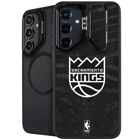 NBA Sacramento Kings Animal Print Galaxy S26 Plus Kickstand Case