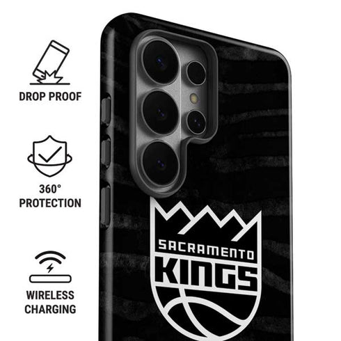 NBA Sacramento Kings Animal Print Galaxy S26 Ultra Impact Case