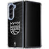 NBA Sacramento Kings Animal Print Galaxy Z Fold5 5G Clear Case
