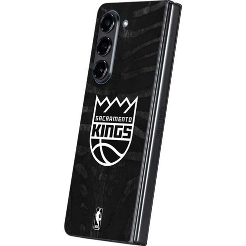 NBA Sacramento Kings Animal Print Galaxy Z Fold5 5G Skin