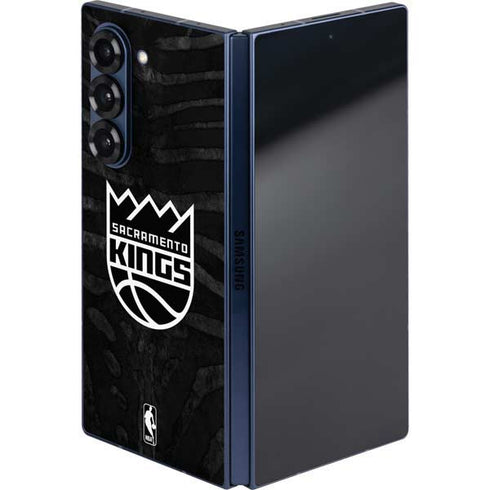 NBA Sacramento Kings Animal Print Galaxy Z Fold6 Skin