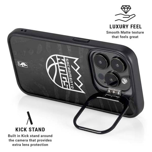 NBA Sacramento Kings Animal Print iPhone 13 Pro Kickstand Case
