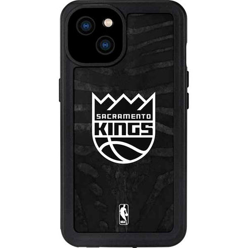 NBA Sacramento Kings Animal Print iPhone 15 Plus Waterproof Case