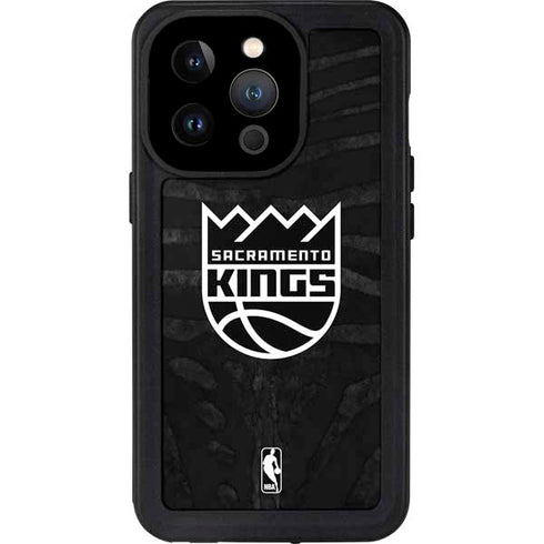 NBA Sacramento Kings Animal Print iPhone 15 Pro Waterproof Case