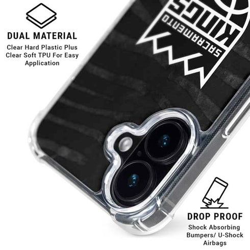 NBA Sacramento Kings Animal Print iPhone 16 MagSafe Case