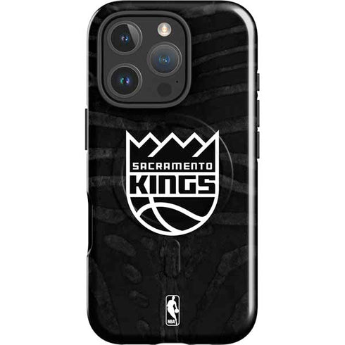 NBA Sacramento Kings Animal Print iPhone 16 Pro Magsafe Impact Case
