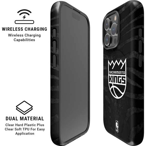 NBA Sacramento Kings Animal Print iPhone 16 Pro Magsafe Impact Case